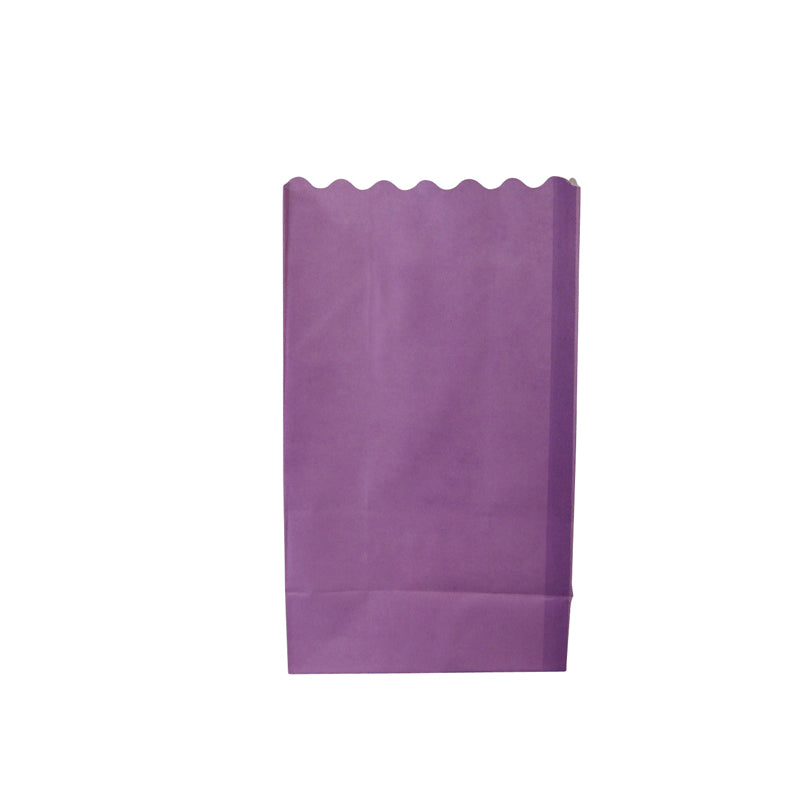 Purple Solid Color Paper Luminaries / Luminary Lantern Bags Path Lighting (10 PACK) - PaperLanternStore.com - Paper Lanterns, Decor, Party Lights & More