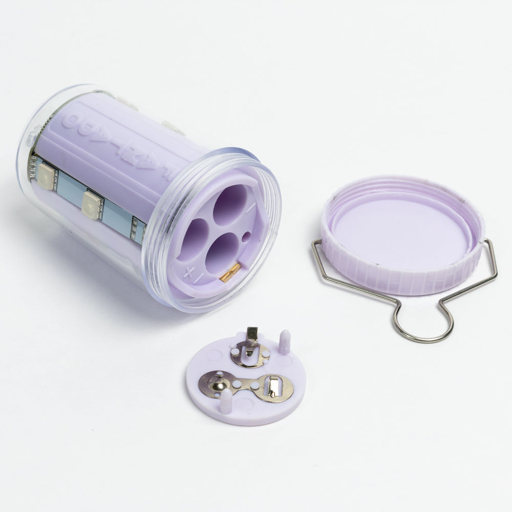 Saturn Fine Line Color-Changing LED Table Top Lantern Lamp Light KIT w/ Remote, Omni360 Battery Powered - PaperLanternStore.com - Paper Lanterns, Decor, Party Lights &amp; More