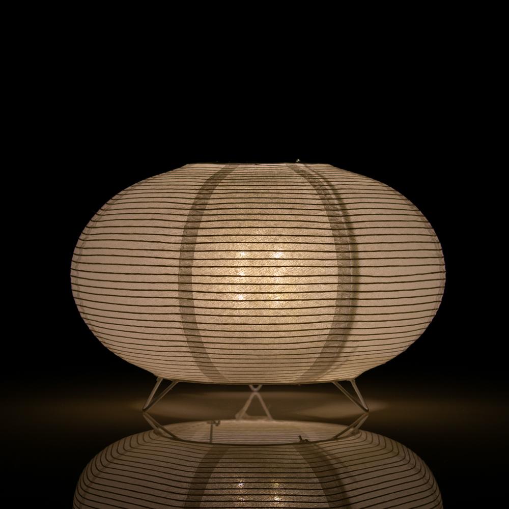 Saturn Fine Line Warm White LED Table Top Lantern Lamp Light KIT w/ Remote, Omni360 Battery Powered - PaperLanternStore.com - Paper Lanterns, Decor, Party Lights &amp; More