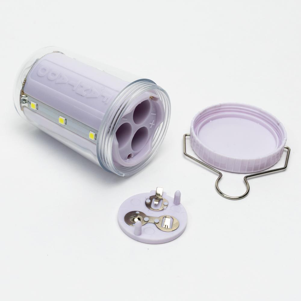 Saturn Fine Line Cool White LED Table Top Lantern Lamp Light KIT w/ Remote, Omni360 Battery Powered - PaperLanternStore.com - Paper Lanterns, Decor, Party Lights &amp; More