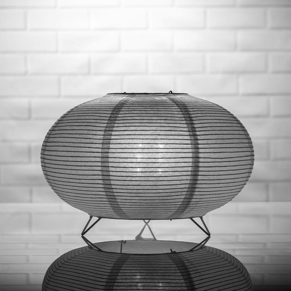Saturn Fine Line Cool White LED Table Top Lantern Lamp Light KIT w/ Remote, Omni360 Battery Powered - PaperLanternStore.com - Paper Lanterns, Decor, Party Lights &amp; More