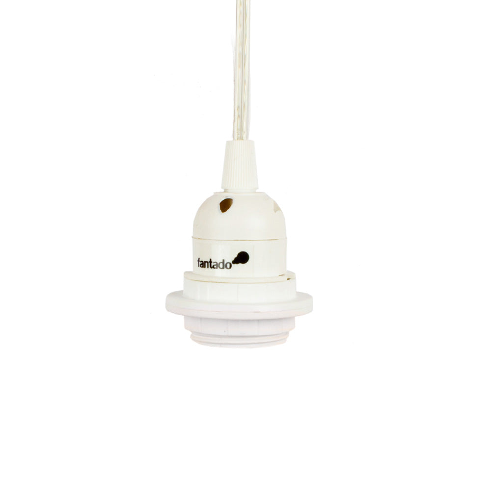 Extra long outlet pendant light cord