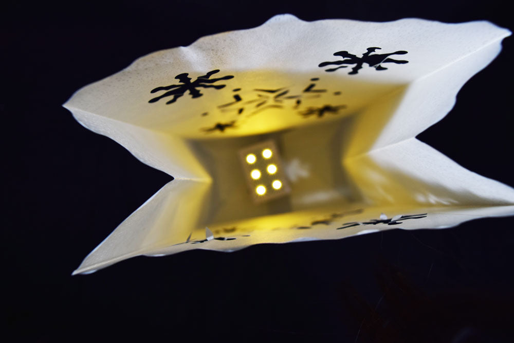 Starburst Paper Luminaries / Luminary Lantern Bags Path Lighting (10 PACK) - PaperLanternStore.com - Paper Lanterns, Decor, Party Lights &amp; More