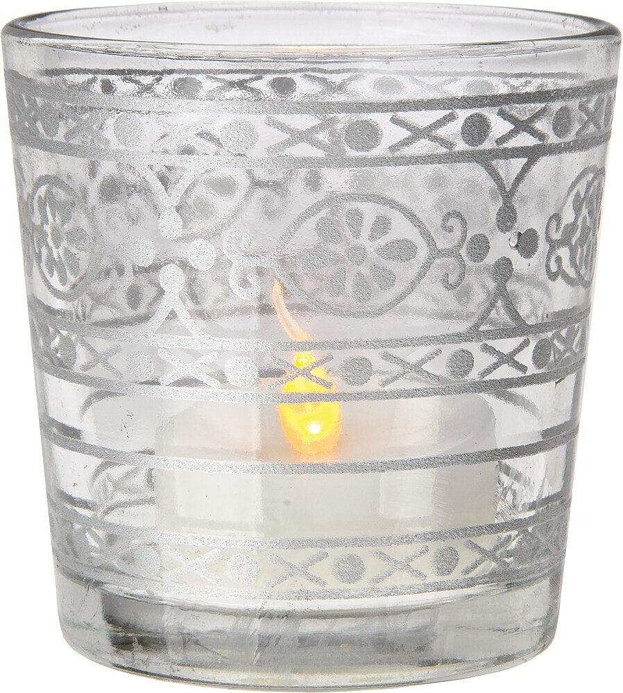 Clear Glass Votive Candle Holder