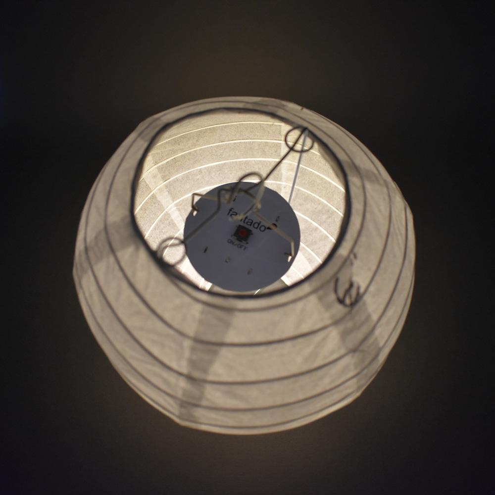 BULK PACK (24) OmniDisk Low Profile LED Hanging Light For Paper Lanterns, Warm White (Battery Powered) - PaperLanternStore.com - Paper Lanterns, Decor, Party Lights &amp; More