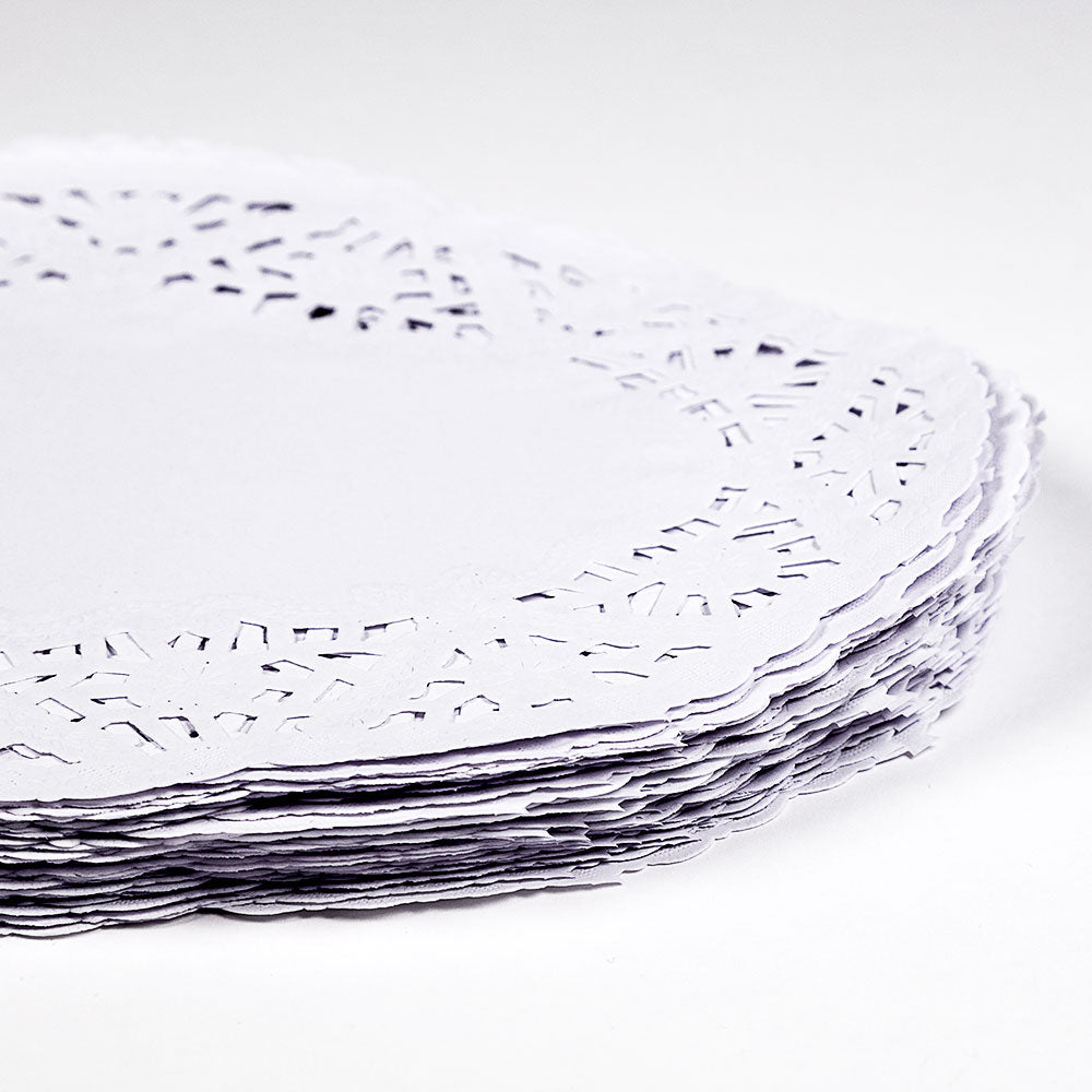 Oval Paper Doilies Small 24 Pack