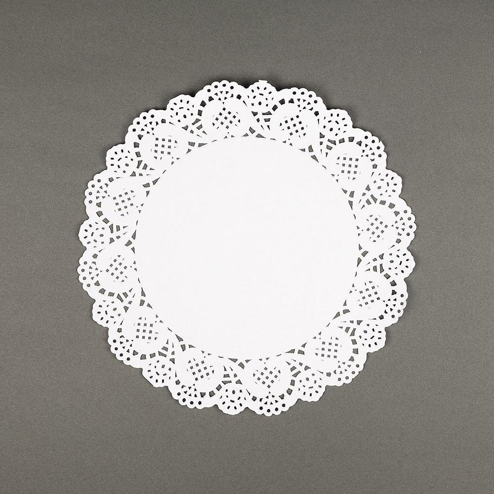 ZOOYOO 100PCS White Lace Paper Doilies 5 inch Round Paper Doilies Disp –  SHANULKA Home Decor