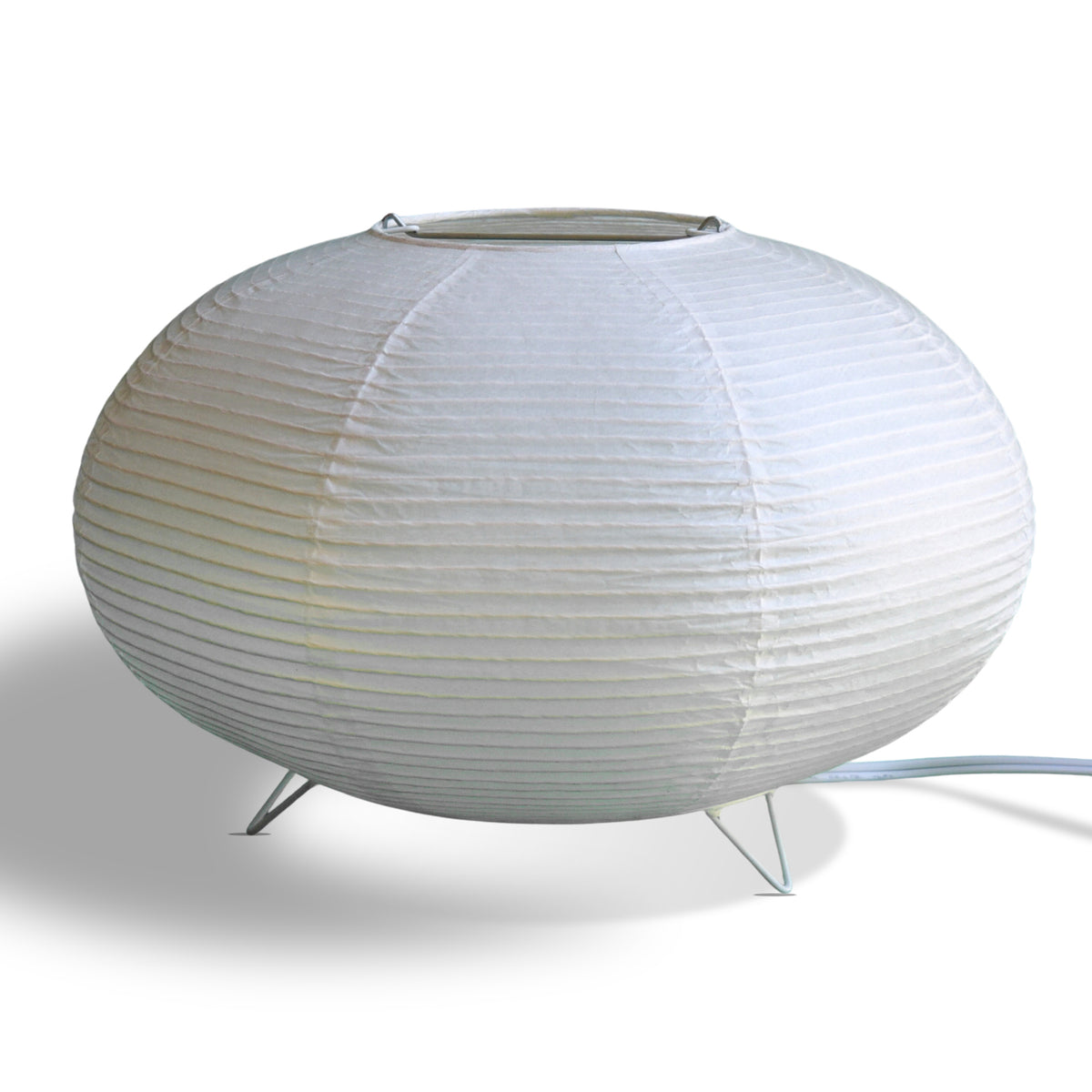 Saturn Corded Table Top Lantern Lamp Kit w/ Light Bulb, Fine Line Paper Moon - PaperLanternStore.com - Paper Lanterns, Decor, Party Lights &amp; More